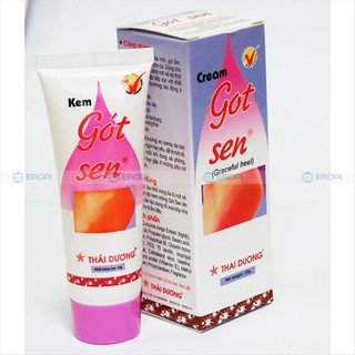 Gót sen kem bôi da nứt nẻ