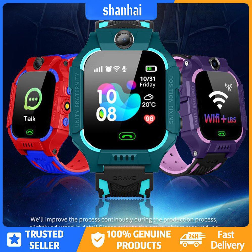 Điện thoại đồng hồ thông minh trẻ em Q19 dành cho bé gái bé trai với máy đếm bước chân định vị Gps