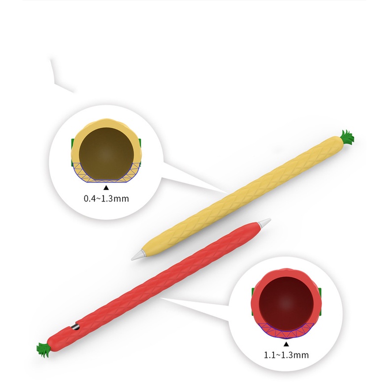 Bao Case Hình Trái Dứa bảo vệ cho bút Apple Pencil 1 / Pencil 2.