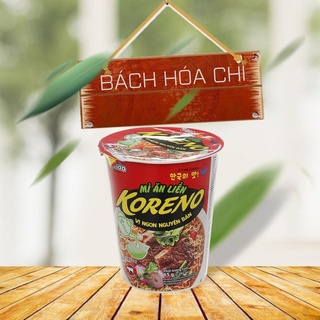 Thùng 24 ly Mì Koreno vị bò cay