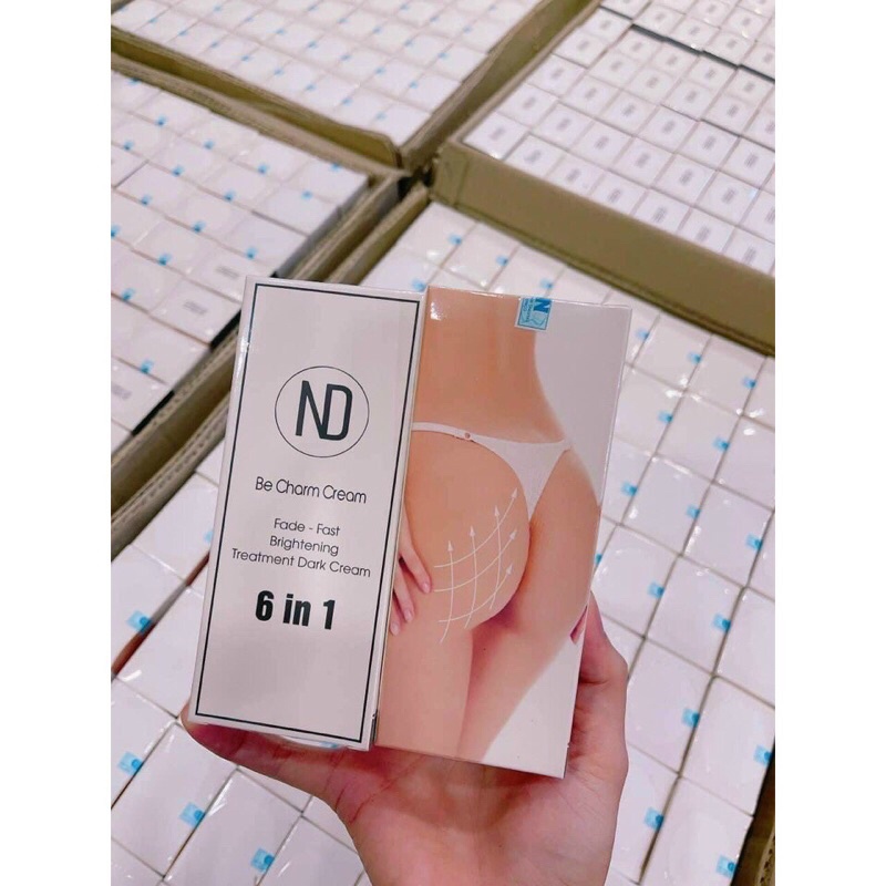 XOÁ THÂM MÔNG SIÊU HIỆU QUẢ ND Be charm Cream-Kem Bôi Giảm Thâm Mông Be Charm Cream 6in1 - 100ml