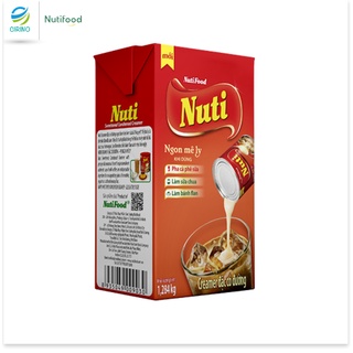 Creamer/ Sữa Đặc Có Đường Nuti (Đỏ) Hộp 1,284g - Thương Hiệu NUTIFOOD - CIRINO