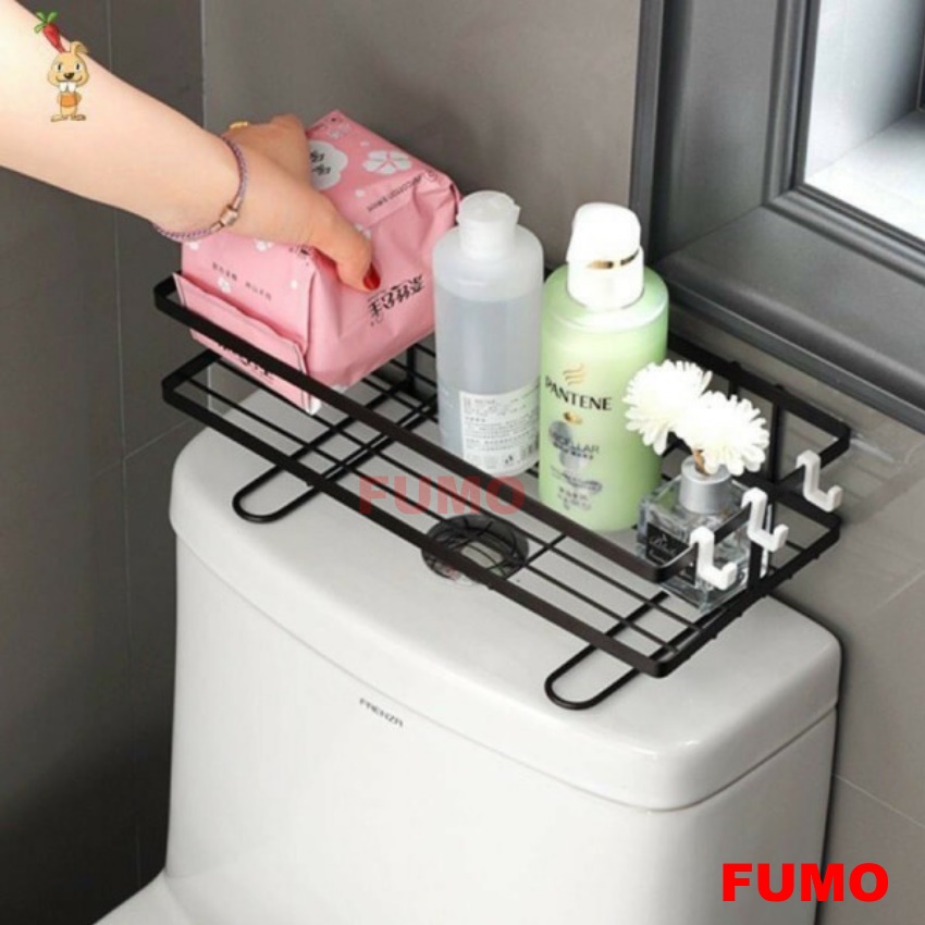 Kệ nhà tắm kệ để đồ gác bồn cầu vệ sinh đa năng siêu tiện lợi FUMO HH009