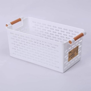 GIỎ ĐỰNG ĐỒ MINI QUAI GỖ TRÚC SIÊU CUTE