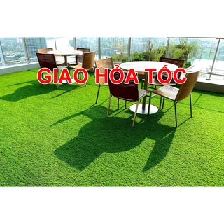 Thảm cỏ nhân tạo giá rẻ, thảm cỏ trang trí, cỏ 2cm đế bạt( Giao Hỏa Tốc)