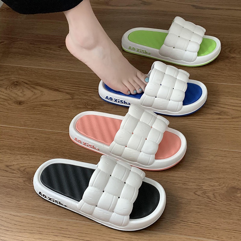 Dép Lê Đế Dày Chống Trượt Thời Trang Mùa Hè 2022 Dành Cho Nữ