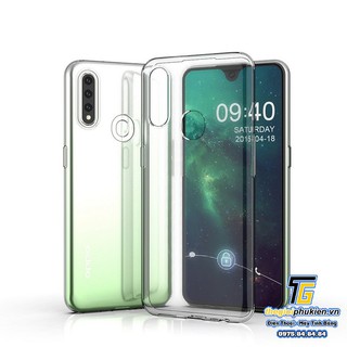 Ốp lưng OPPO A31 2020 silicon dẻo trong suốt