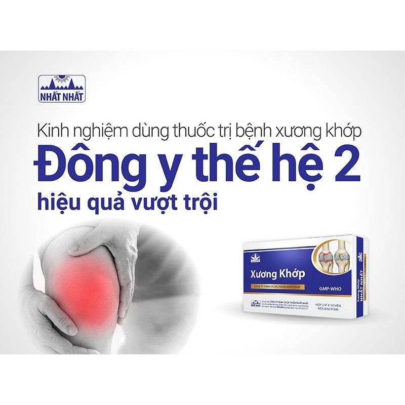 Combo 2 hộp XƯƠNG KHỚP NHẤT NHẤT mỗi hộp 20 viên