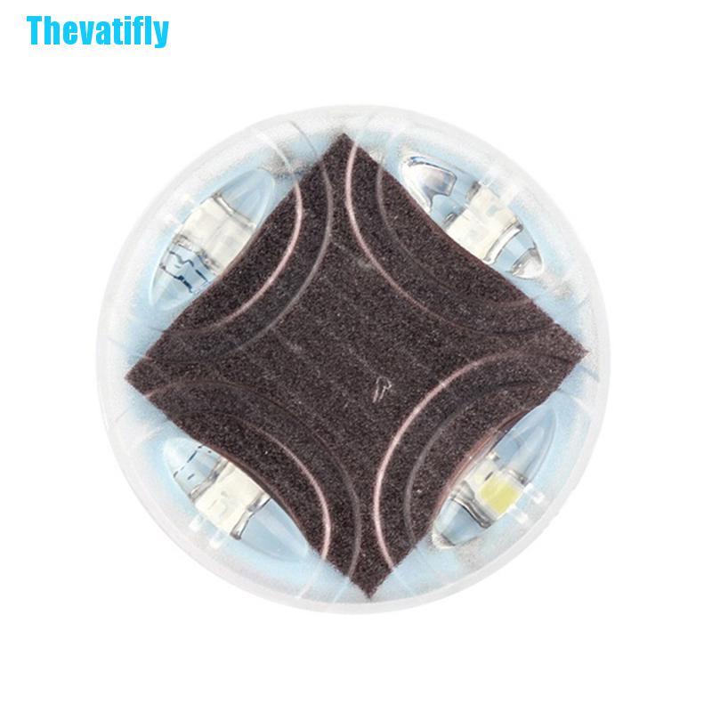 Đèn LED 12 Bóng Trang Trí Vành Bánh Xe Hơi 4 Chế Độ Sử Dụng Năng Lượng Mặt Trời