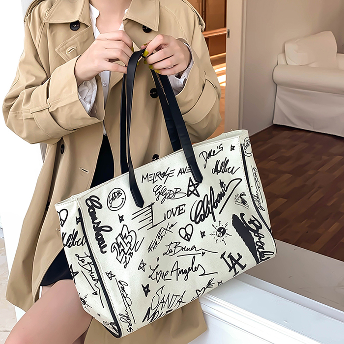 Túi Xách Canvas Thời Trang Phong Cách Hàn Quốc Cho Nữ IELGY