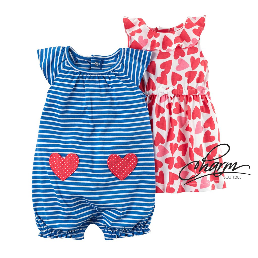 Váy Cho Bé, Bộ Body Cho Bé Thun Carter's Chính Hãng