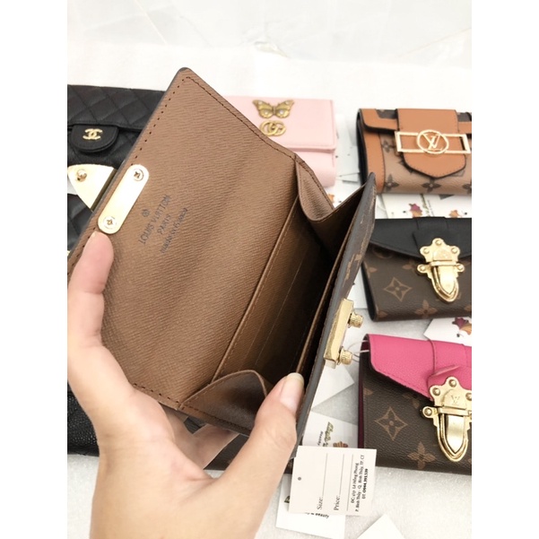 Ví gấp LV guci ch neo hàng fullbox vip đồng giá 249k
