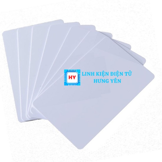 Thẻ cảm ứng từ RFID 125kHz và NFC 13.56MHz (Thẻ nhân viên, thang máy, gửi xe) [ID cố định, không trùng, không copy đc]