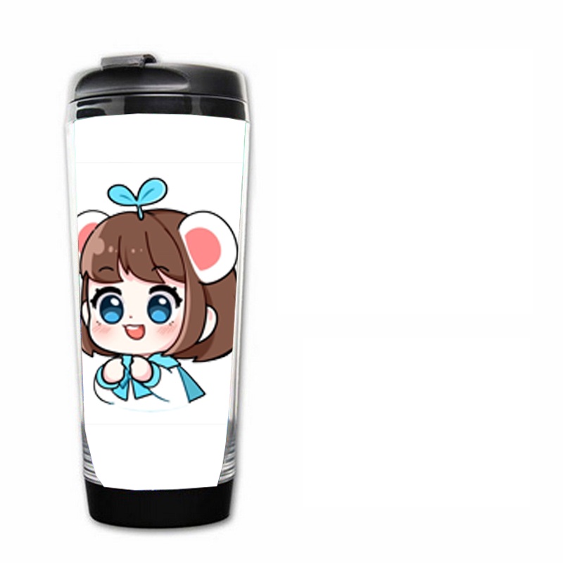 Bình nhựa đựng nước in hình HERO TEAM Simmy Phong cận Siro Mr Vịt Sammy Đào Kairon Kamui chibi anime