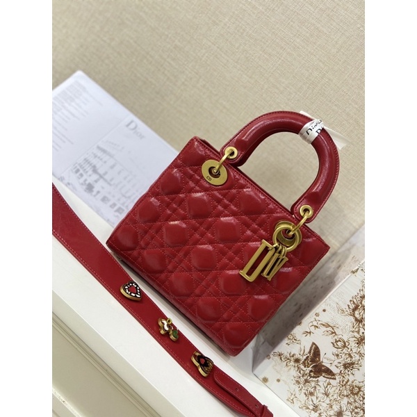 TÚI DIOR LADY DA NHÁM SIZE 20