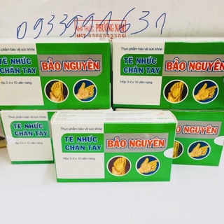 Tê nhức chân tay Bảo Nguyên (hộp 30 viên)