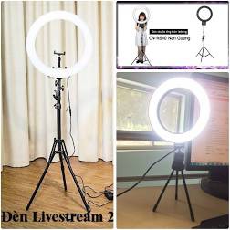 Đèn Livestream Chụp ảnh Makeup Led Ring Cao 72- 2m1