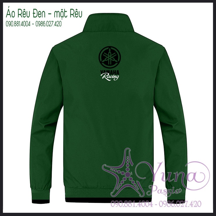 ÁO KHOÁT DÙ NAM NŨ 2 LỚP CAO CẤP THÊU YAMHA