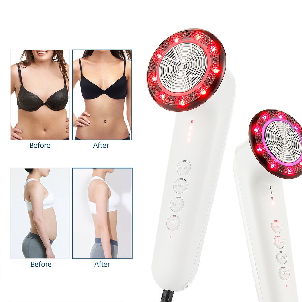 Máy Mát Xa Cơ Thể Giảm Béo Tích Hợp Đèn led 6 Màu 40k