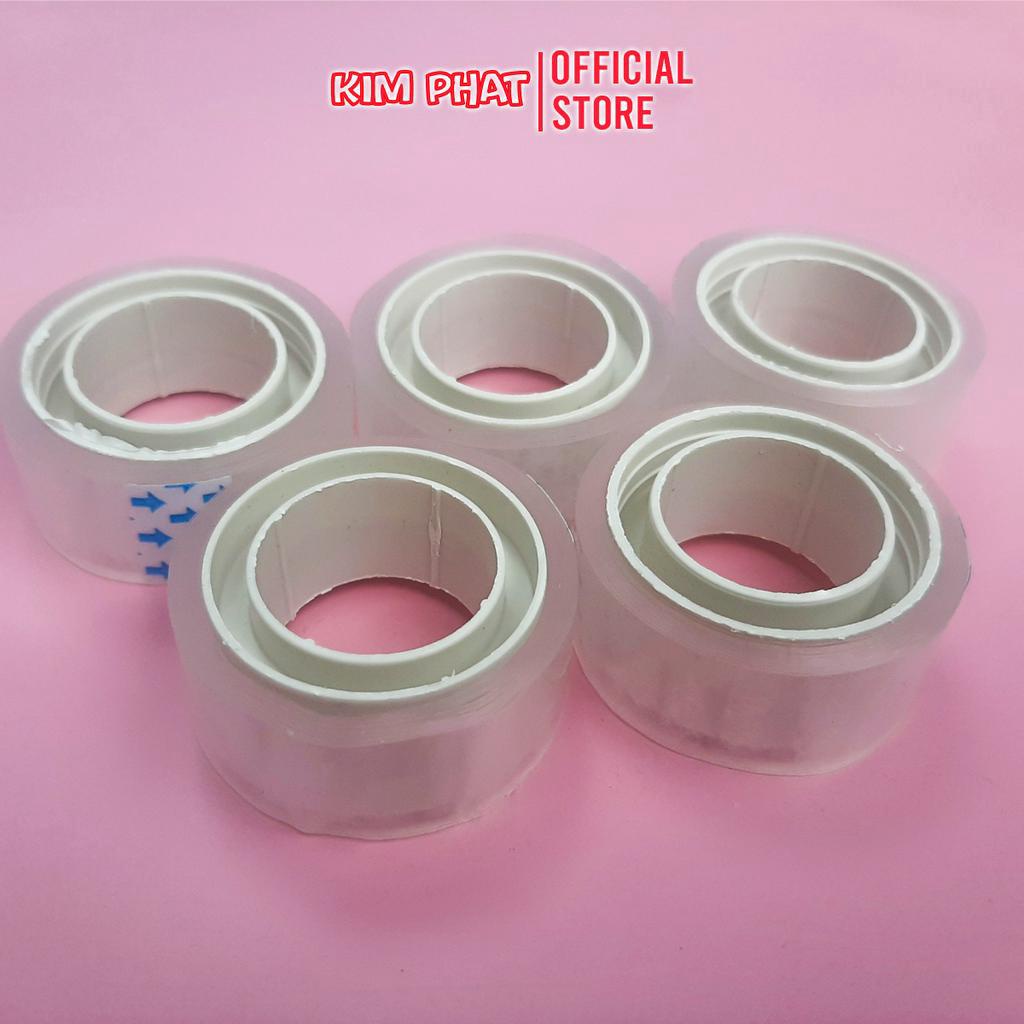 Băng dính văn phòng, băng keo nhỏ màu trắng