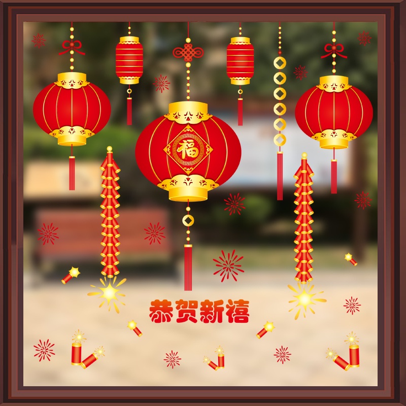 Decal Tết 2022 - Decal Dán Kính Trang Trí Tết | BigBuy360 - bigbuy360.vn