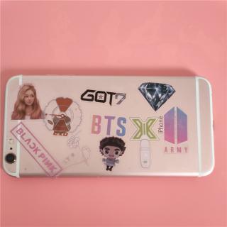 Nhãn dán trang trí in chữ blackpink
