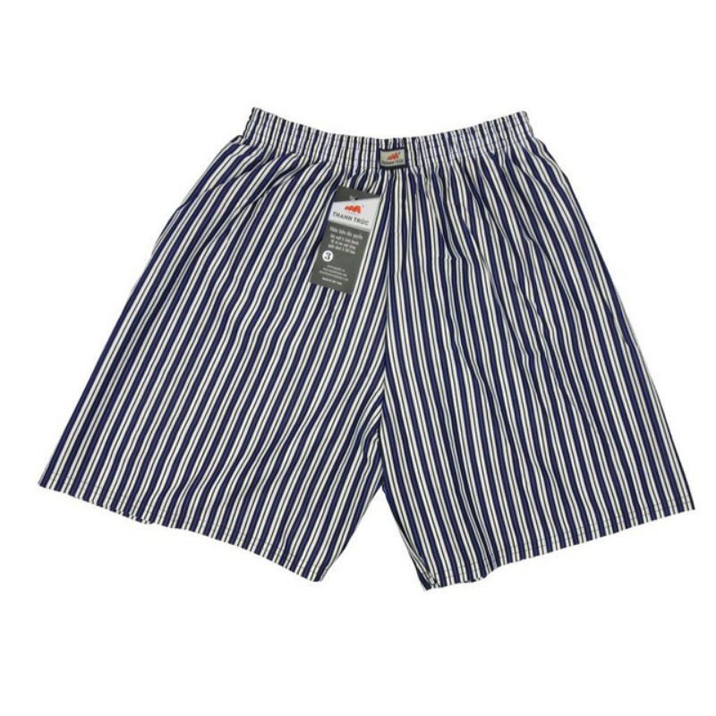 AP31 QUẦN ĐÙI NAM- QUẦN NGỦ MẶC NHÀ NAM KẺ SỌC THOÁNG MÁT THẤM HÚT MỒ HÔI SIZE 45 ĐẾN 85KG