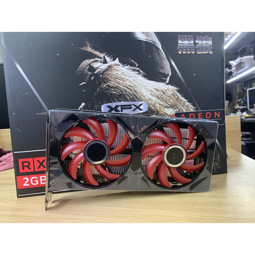 VGA XFX RX550 2GD5 2 FAN mới FULL BOX | BigBuy360 - bigbuy360.vn