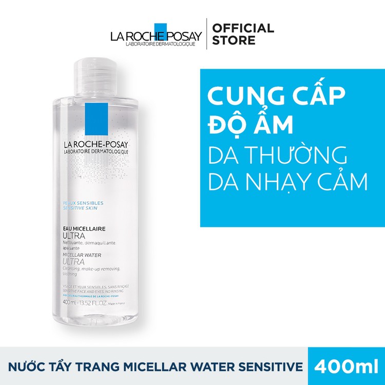 Bộ nước tẩy trang làm sạch sâu giàu khoáng dành cho da nhạy cảm La Roche Posay Micellar Water Ultra Sensitive Skin | WebRaoVat - webraovat.net.vn