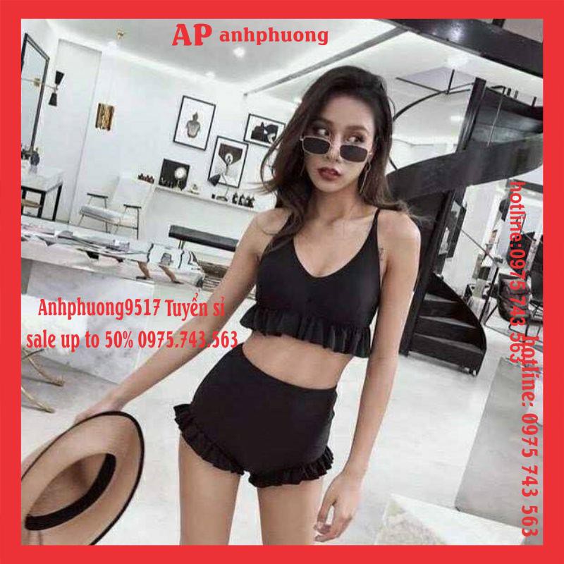 [MÃ ANHP12999 GIẢM 3000 ĐƠN 99K]Bộ Đồ Bơi Đi Biển Bánh Bèo Tiểu Thư VINTAGE♥️Bikini Hai Mảnh HÀNG LUÔN CÓ SẴN TẠI SHOP | BigBuy360 - bigbuy360.vn