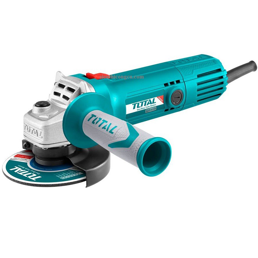 Máy mài góc 100mm 800W TOTAL TG1081006 Công Tắc Đuôi - Trục chính M10 Cắt Sắt Cầm Tay