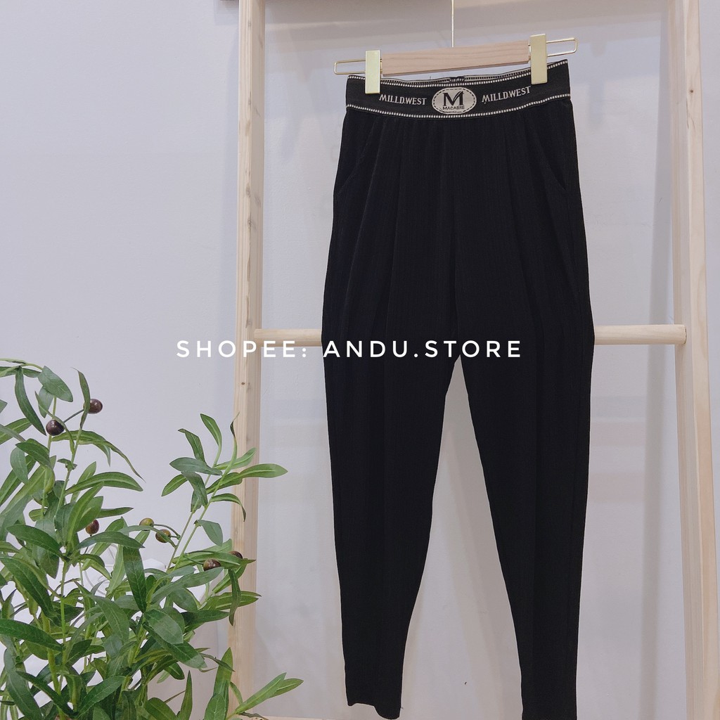 Quần bom nữ cạp chun 💗RẺ ĐẸP💗 chất tăm lạnh siêu co dãn, không bai dão