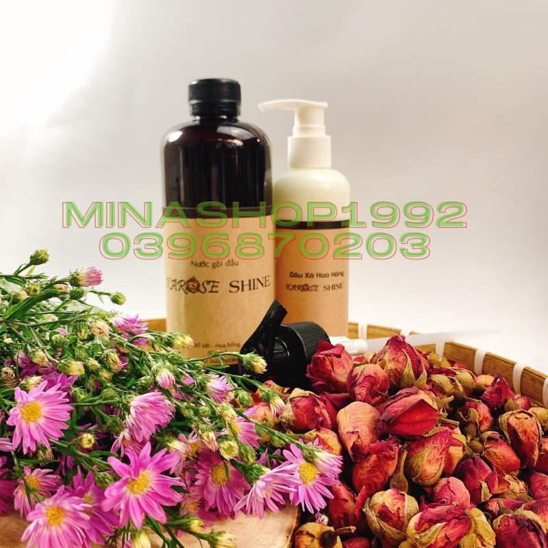 [500ML] DẦU GỘI HOA HỒNG