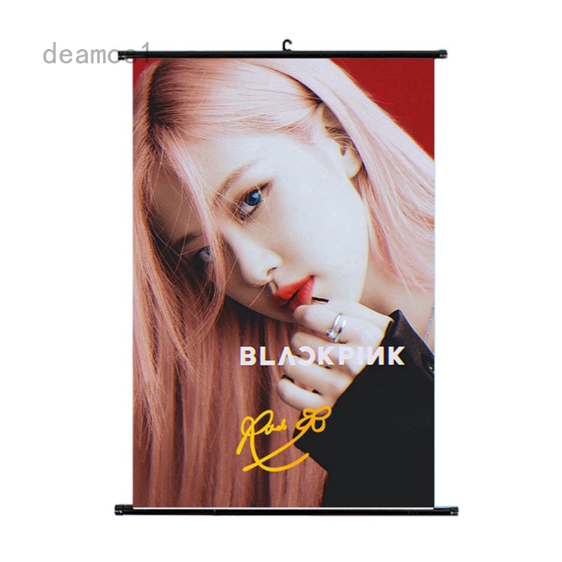 Poster treo tường in hình nhóm nhạc KPOP blackpink