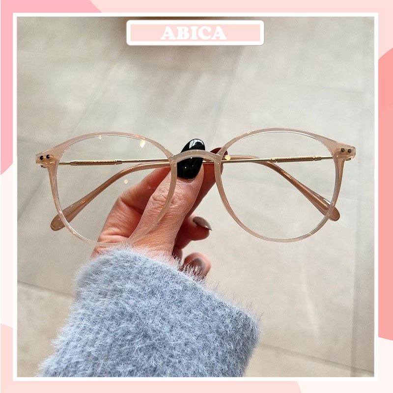 Gọng kính cận nam nữ thời trang cao cấp ABICA mẫu hottrend 2022 phong cách Hàn Quốc thiết kế màu sắc đa dạng cá tính 090