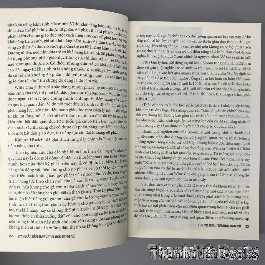 Sách - Em phải đến Harvard học kinh tế | BigBuy360 - bigbuy360.vn