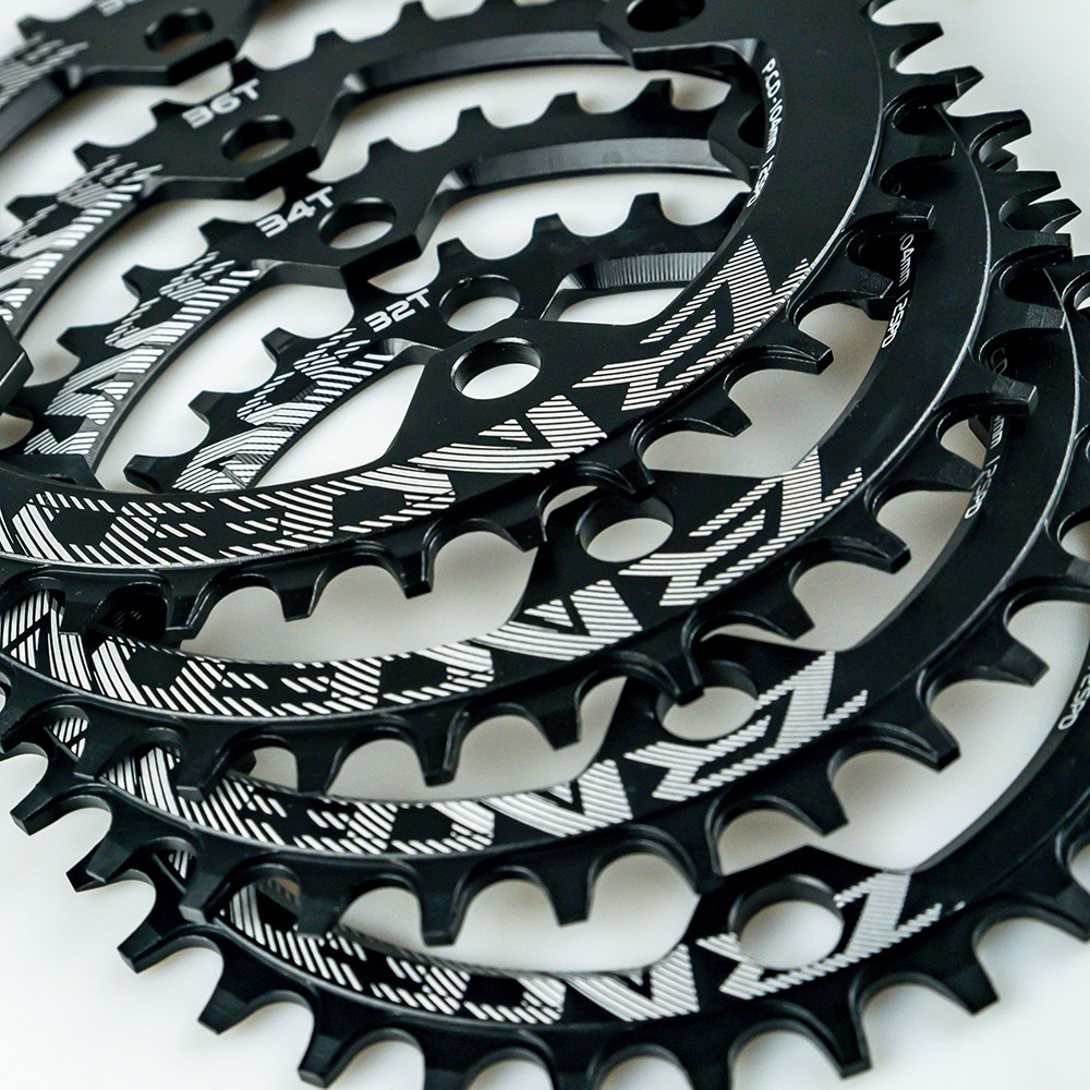 Bánh răng xe đạp leo núi MTB ZRACE BCD104 32/34/36/38T hình tròn/oval