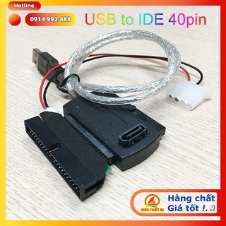 Đầu đọc thẻ usb 2.0 to ide 40pin reader hard disk dom edc. đọc ổ cứng disk on module, embedded disk card, thiết bị combo