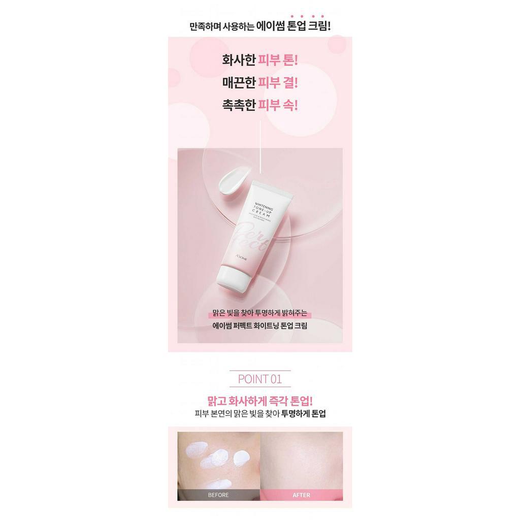 Kem dưỡng sáng da nâng tone ASOME Perfect Whitening Tone-Up Cream 100ml