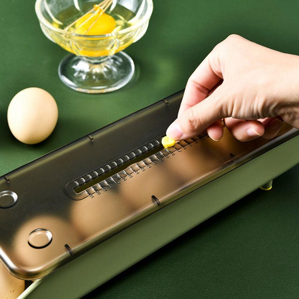 PATRICIA Giá Đỡ Trứng Cuộn Tự Động Trong Suốt Siêu Bền Tiện Dụng Cho Nhà Bếp