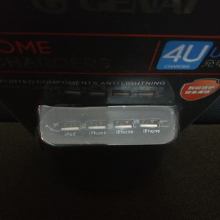 Ổ cắm điện Genai 4 cổng USB