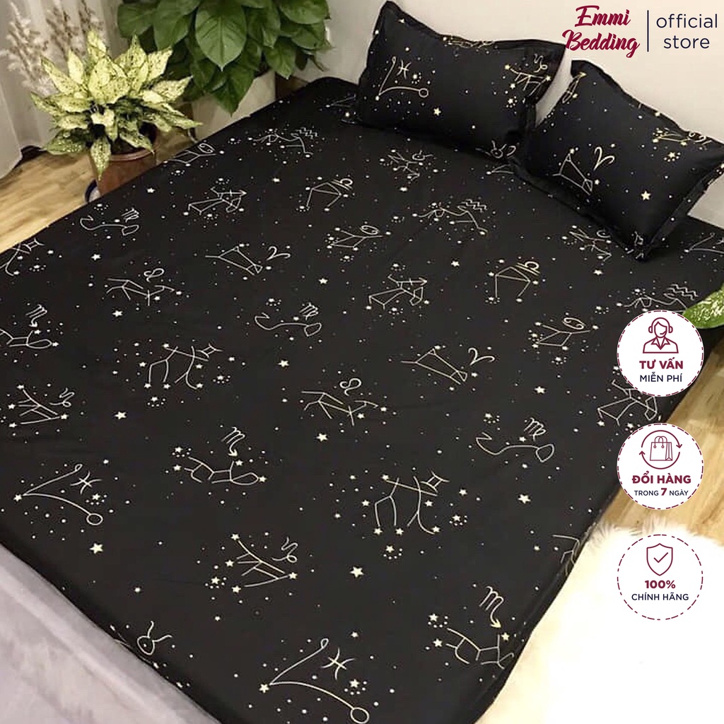 [BST 2]Bộ ga gối cotton poly Emmibedding store các mẫu siêu đẹp