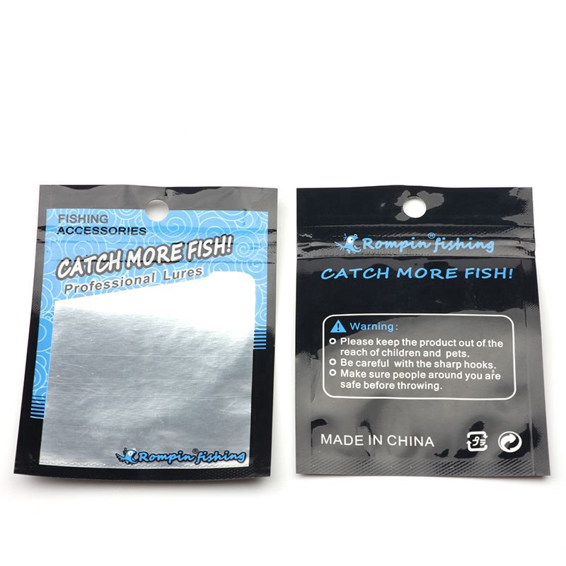 Set 100 Túi Mềm Đựng Mồi Câu Cá Có Dây Kéo