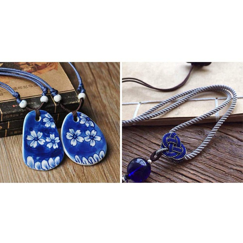 1roll Nylon Thread Rattail Satin Cord Pale Violet Red 1.0mm about 76.55 yards/roll