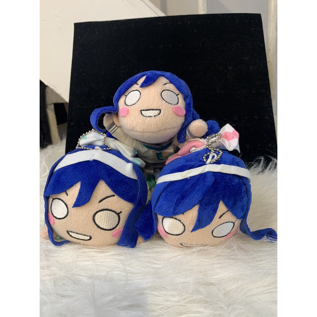 [SEGA] Móc chìa khóa bông nesoberi size lớn và nhỏ Kanan Matsuura Love Live Sunshine chính hãng Nhật Bản