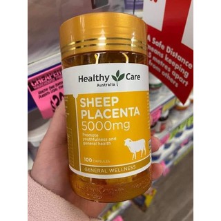 Viên Uống Nhau Thai Cừu Sheep Placenta 5000mg 100 Viên