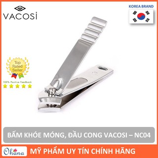 Dụng cụ bấm khóe móng, đầu cong vacosi nail clipper nc04