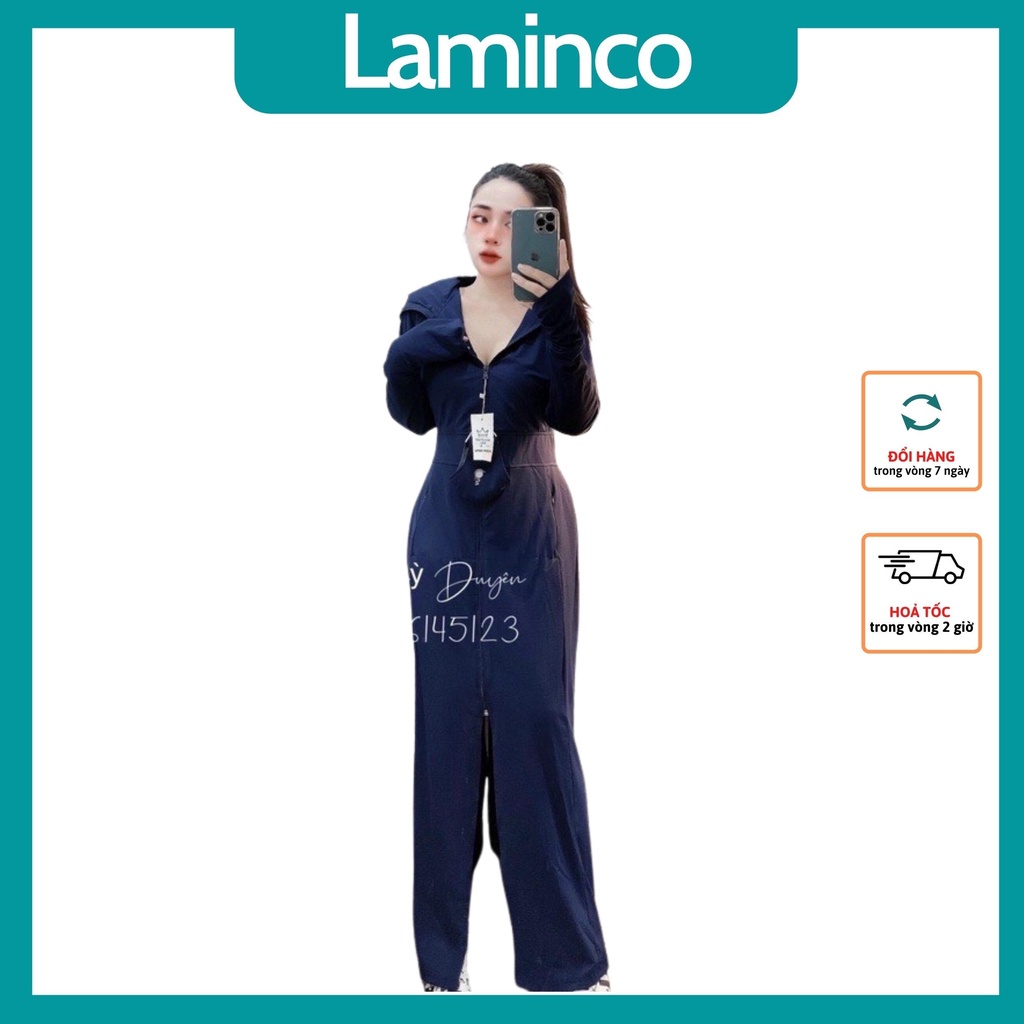 ▣﹍✤Áo chống nắng thông hơi 2 lớp cao cấp dáng dài thoáng khí có lưới co giãn làm mát UPF 50+ Laminco v100 | BigBuy360 - bigbuy360.vn
