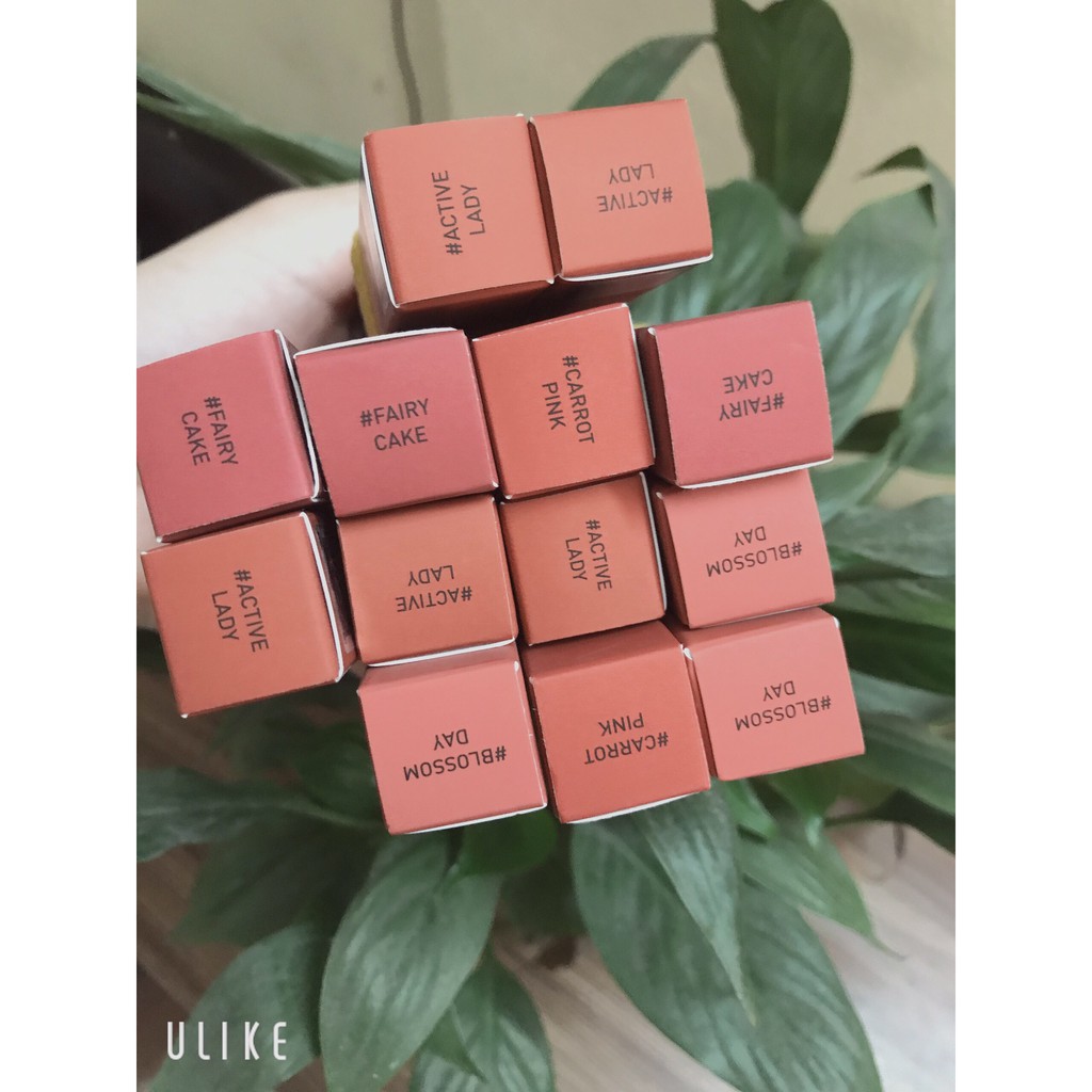 Son 3CE Blossom Day – Cloud Lip Tint Màu Hồng Đào Mơ Màng