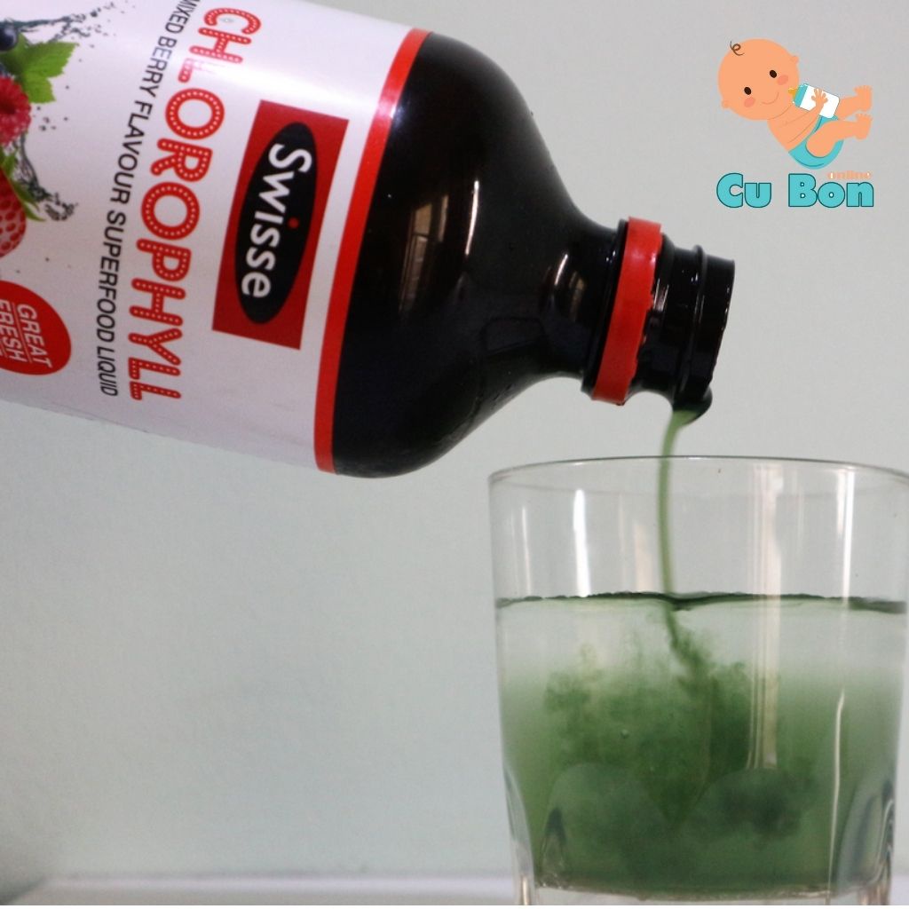 Nước diệp lục Swisse Chlorophyll của Úc 500ml hương vị thơm ngon dễ uống tốt cho sức khoẻ
